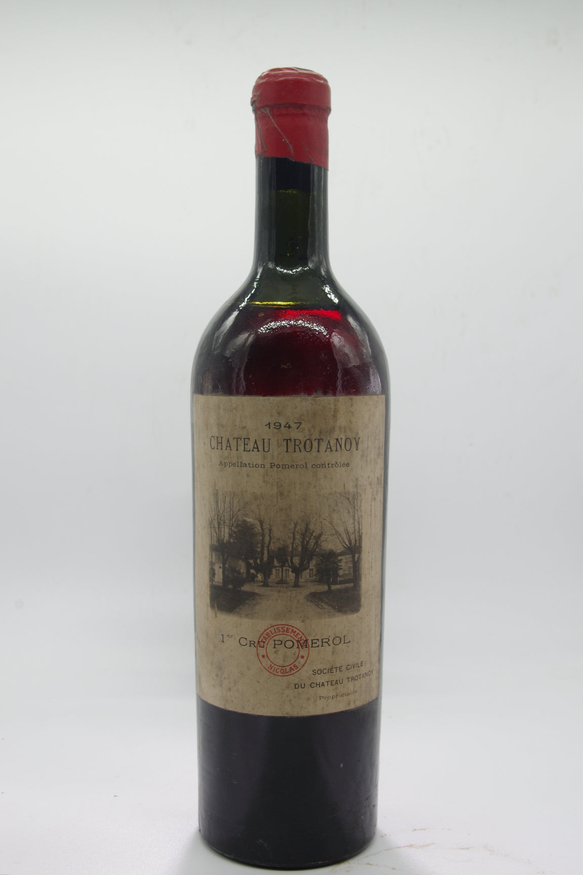 Château Trotanoy, 1er Cru Pomerol - 1947 - 0,75L