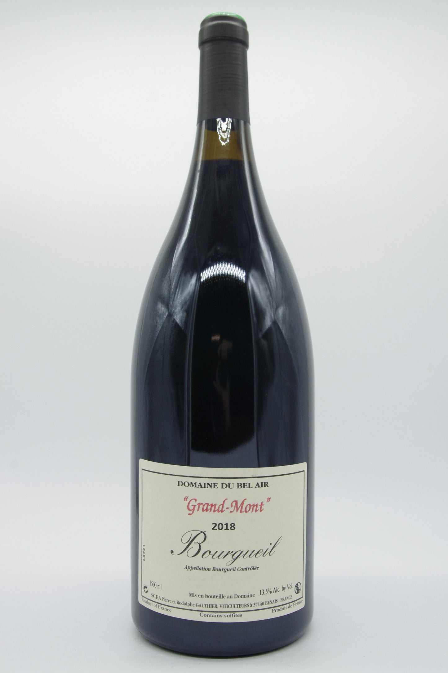 Domaine du Bel Air - Pierre Gauthier, Bourgueil "Grand Mont" - 2018 - 1,5L