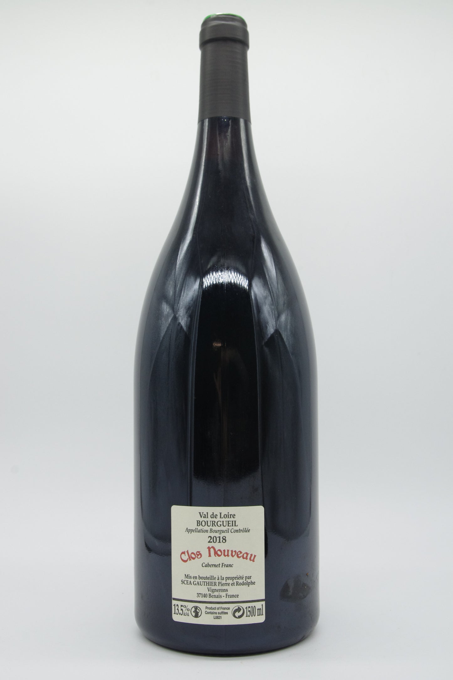 Domaine du Bel Air - Pierre Gauthier, Bourgueil "Clos Nouveau" - 2018 - 1,5L