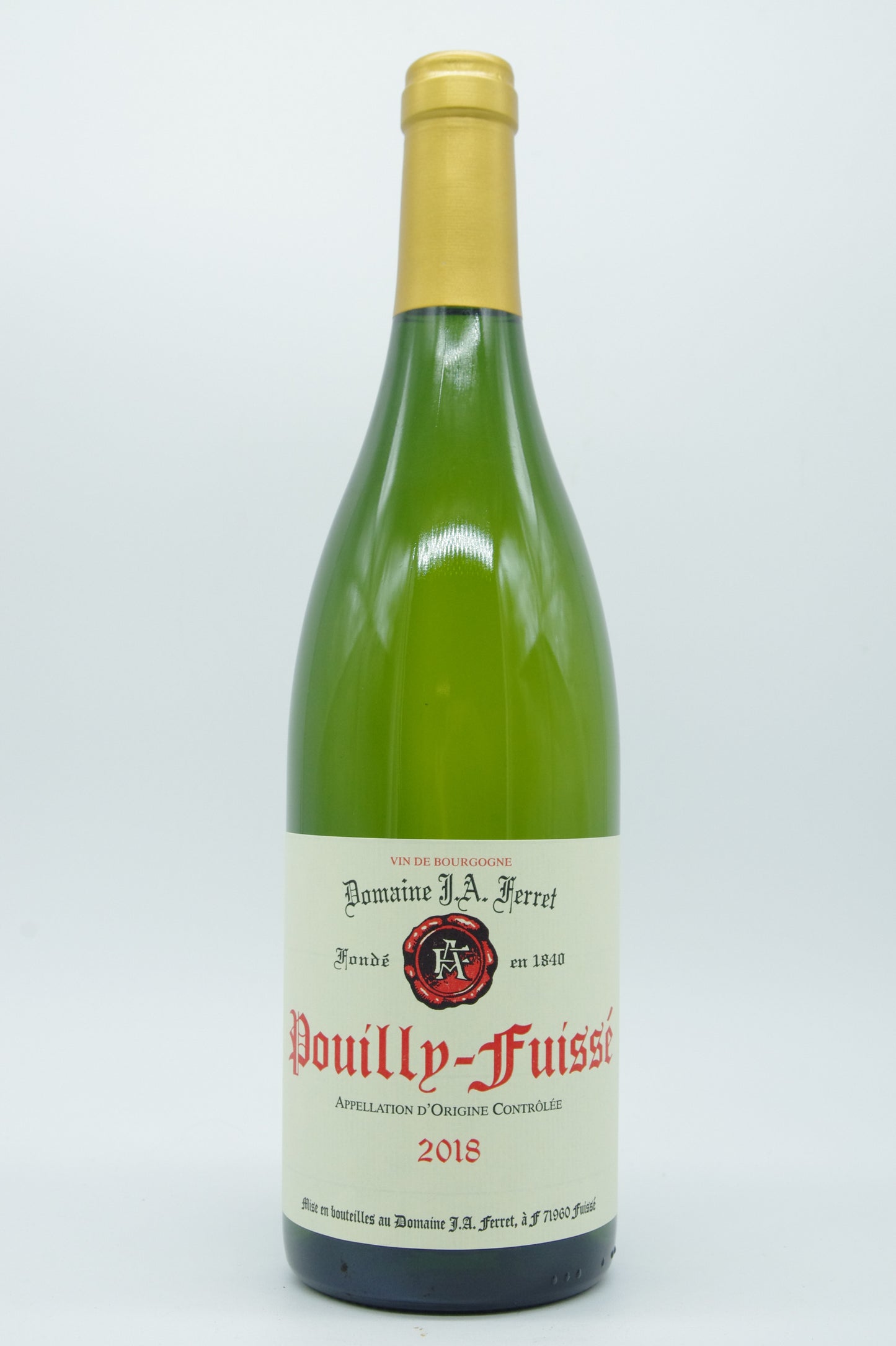 Domaine J.A. Ferret, Pouilly-Fuissé - 2018 - 0,75L