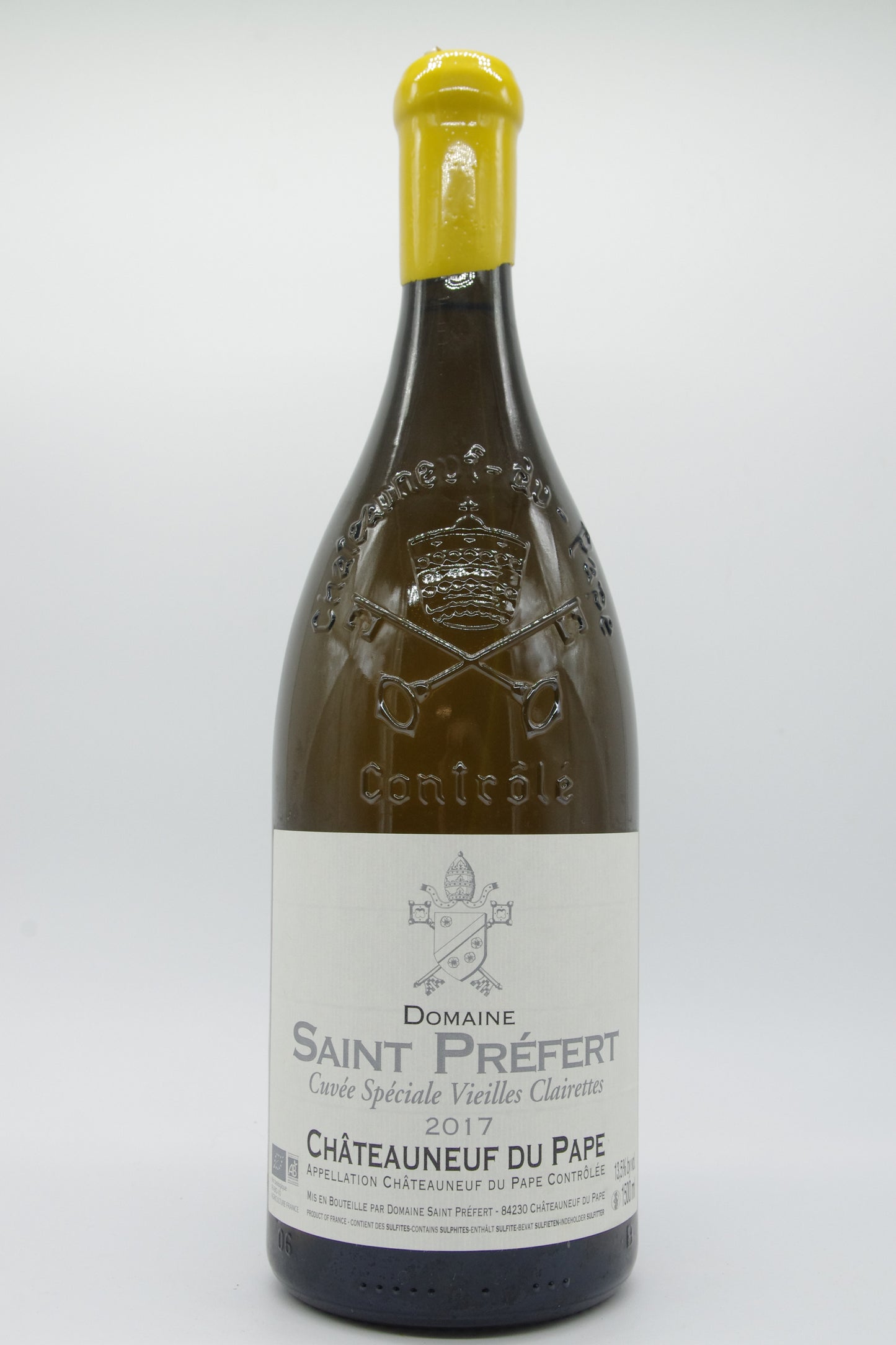 Domaine Saint Préfert, Châteauneuf-du-Pape "Cuvée Spéciale Vieilles Clairettes" - 2017 - 1,5L