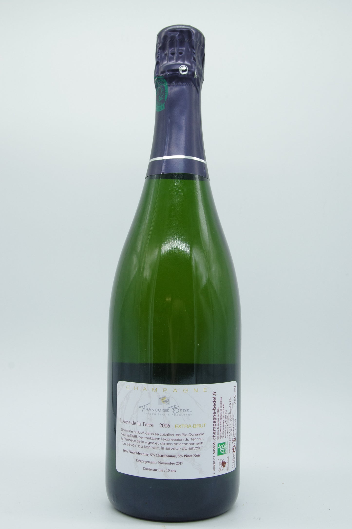 Françoise Bedel, Champagne "L'Ame de la Terre" - 2006 - 0,75L