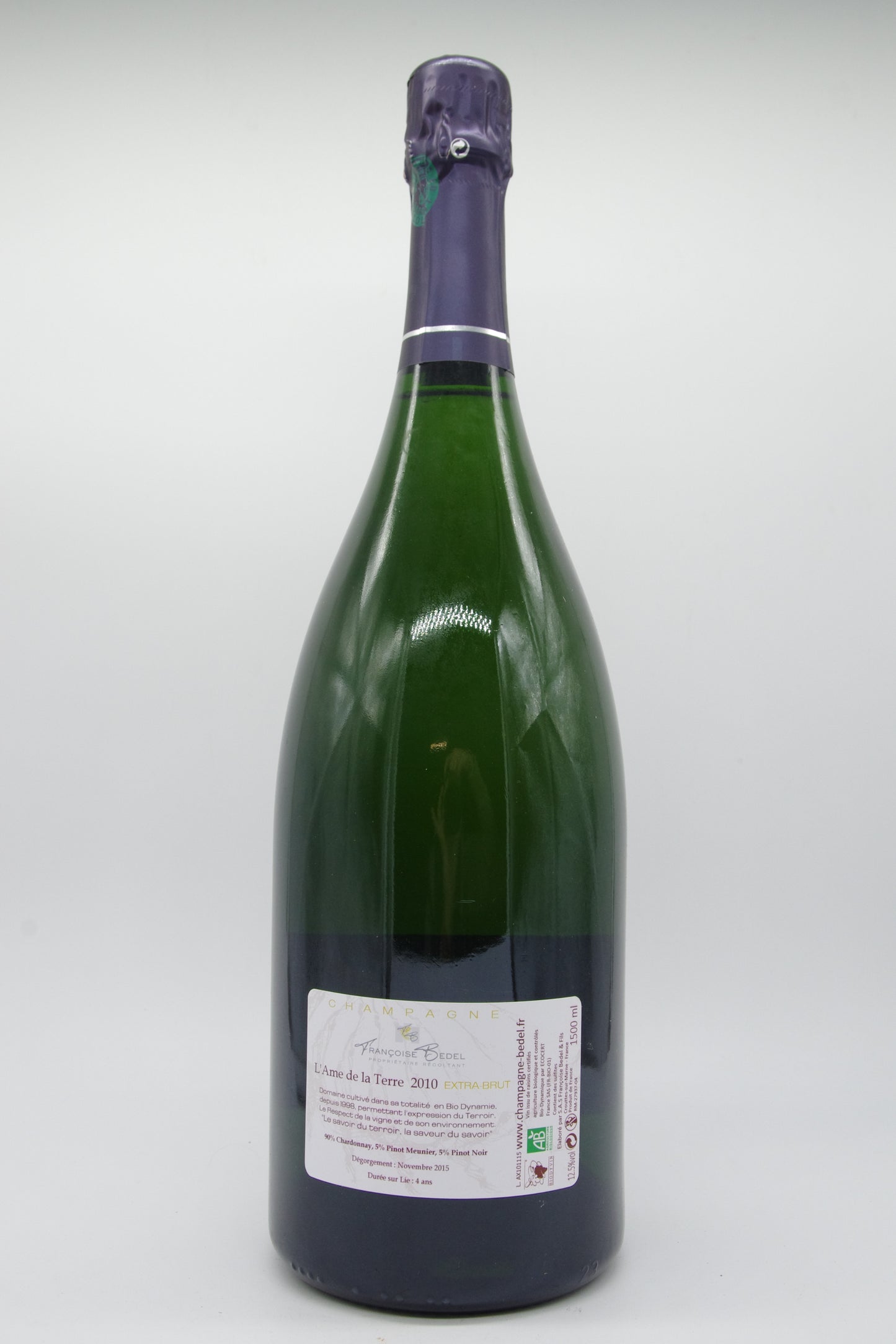 Françoise Bedel, Champagne "L'Ame de la Terre" Millésime - 2010 - 1,5L