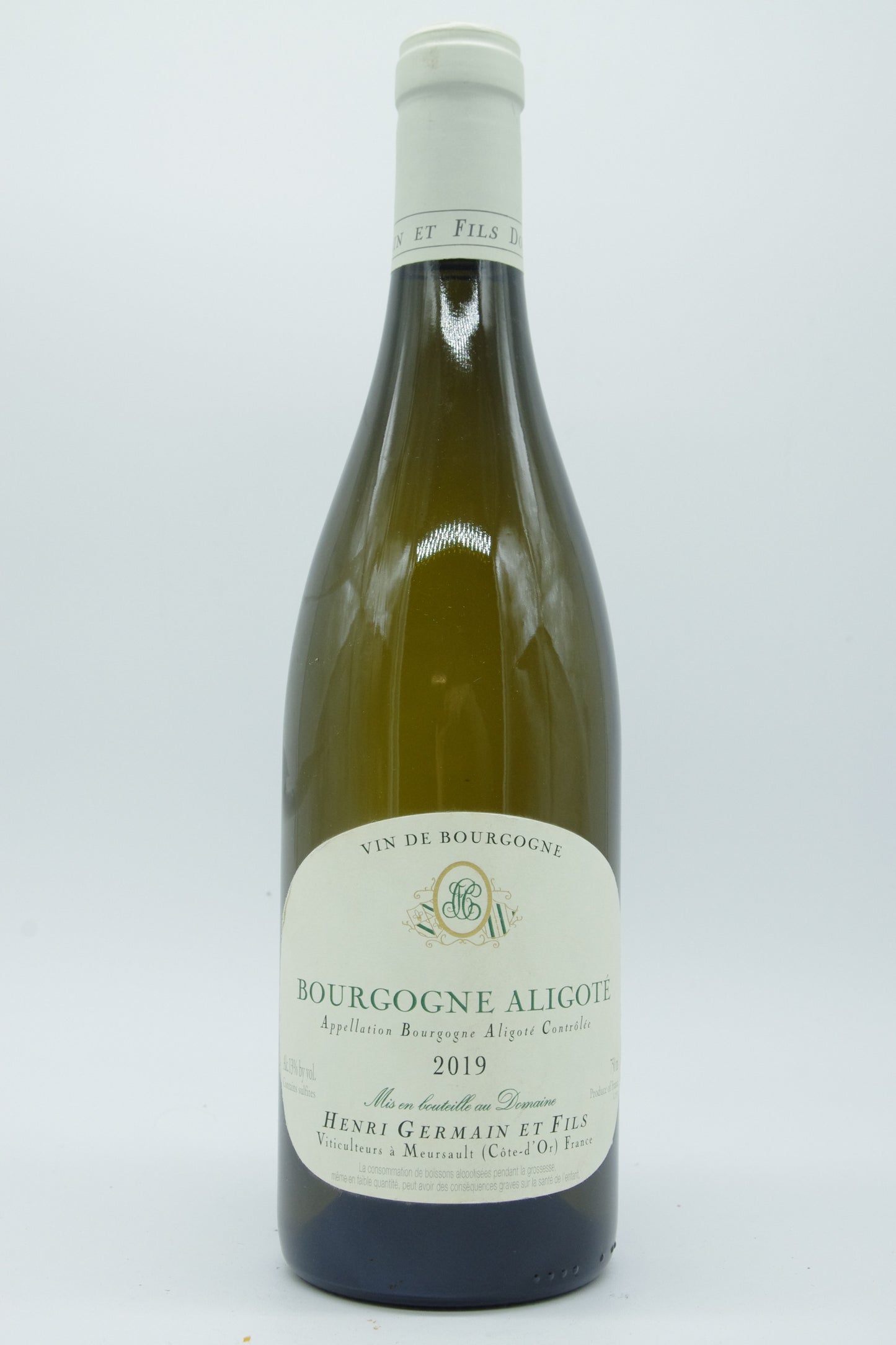 Henri Germain et Fils, Bourgogne Aligoté - 2019 - 0,75L