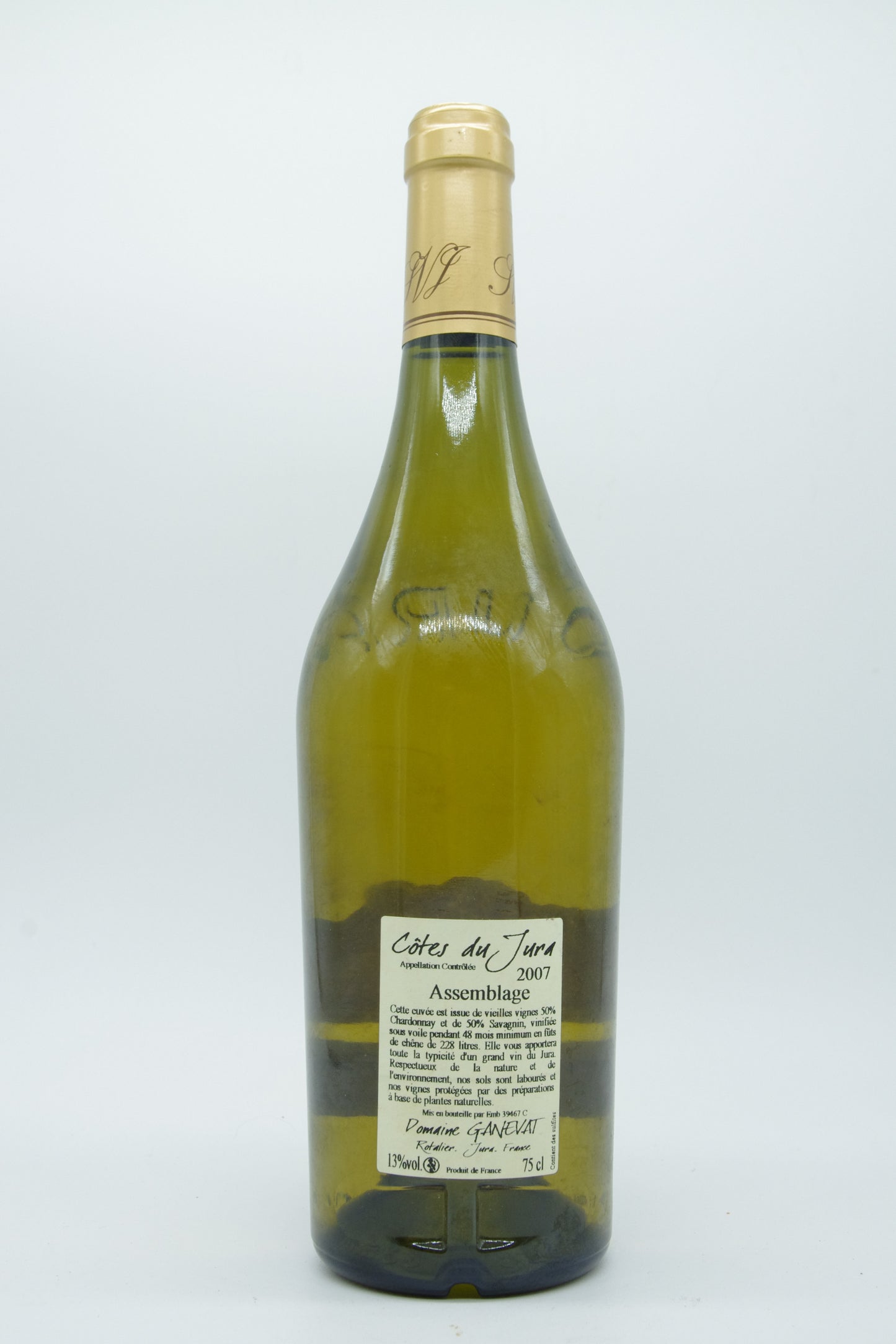 Jean-François Ganevat, Côtes du Jura "Cuvée de Garde" - 2007 - 0,75L