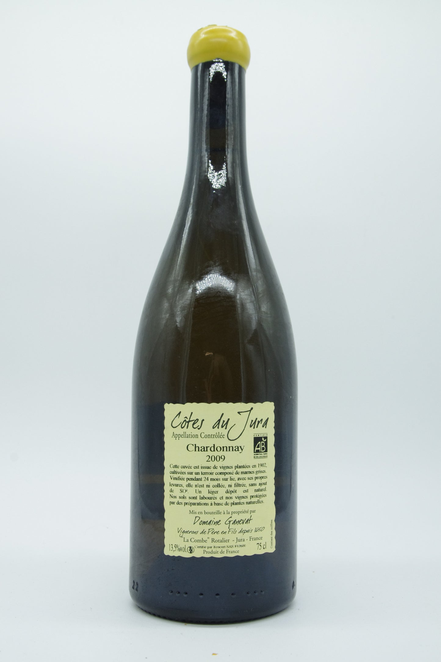 Jean-François Ganevat, Côtes du Jura "Les Chalasses Vieilles Vignes" - 2009 - 0,75L
