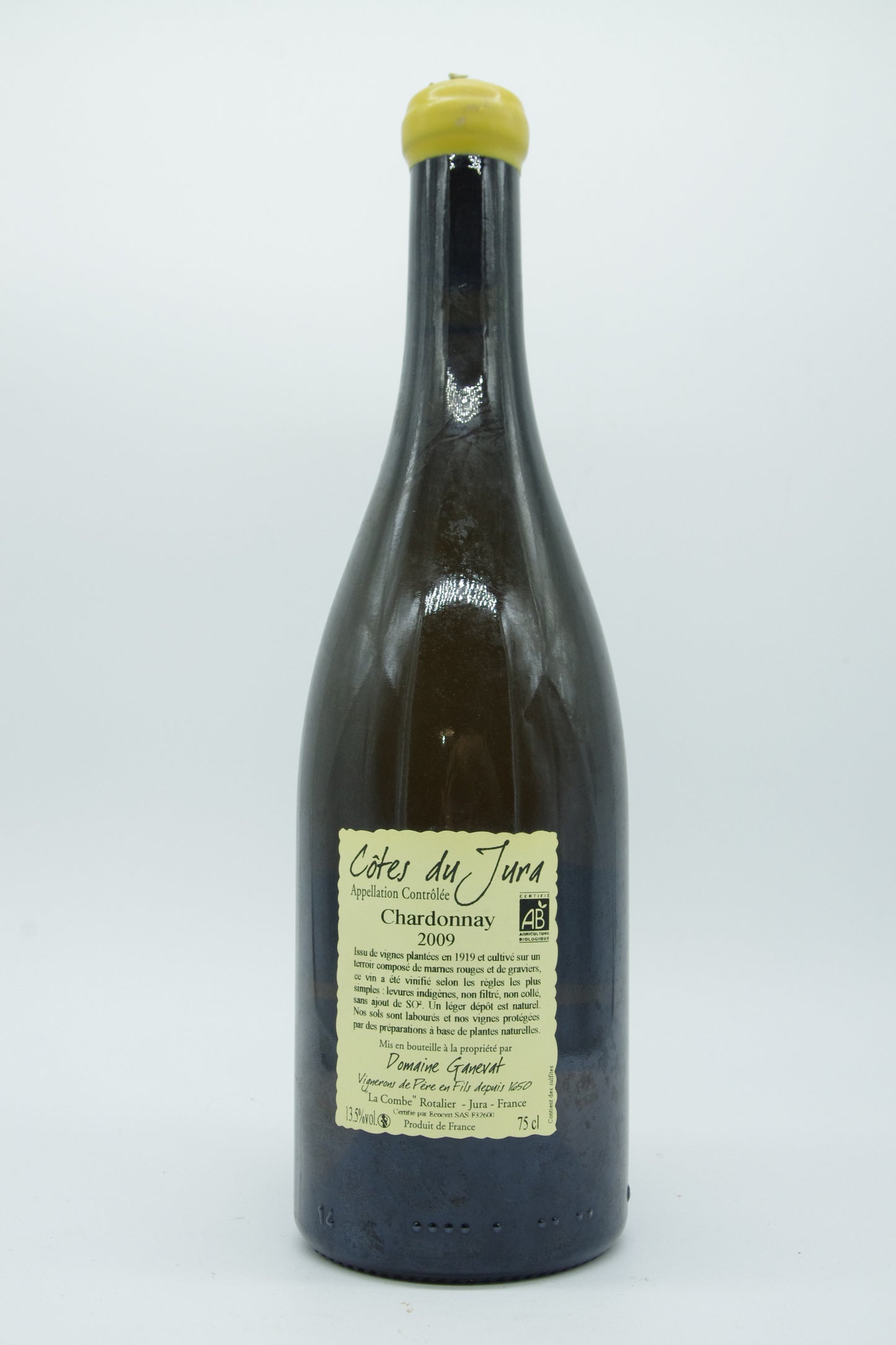 Jean-François Ganevat, Côtes du Jura "Les Grands Teppes Vieilles Vigne" - 2009 - 0,75L