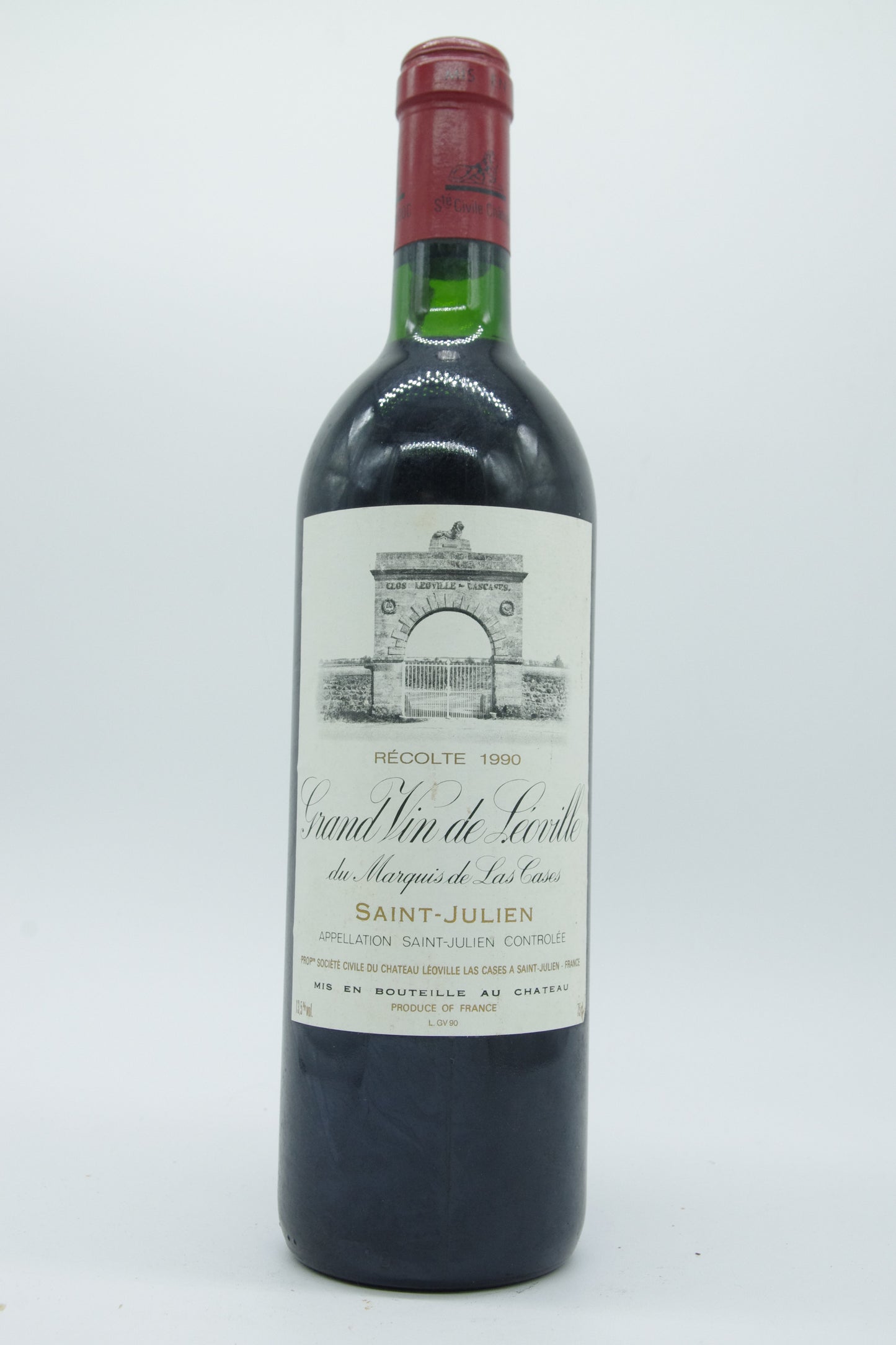 Léoville Las Cases, Saint-Julien - 1990 - 0,75L
