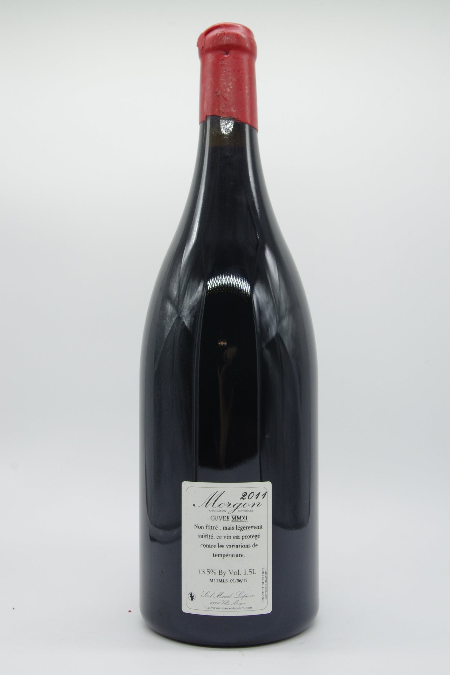 Marcel Lapierre, Morgon "Cuvée MMXI" Marcel Lapierre - 2011 - 1,5L