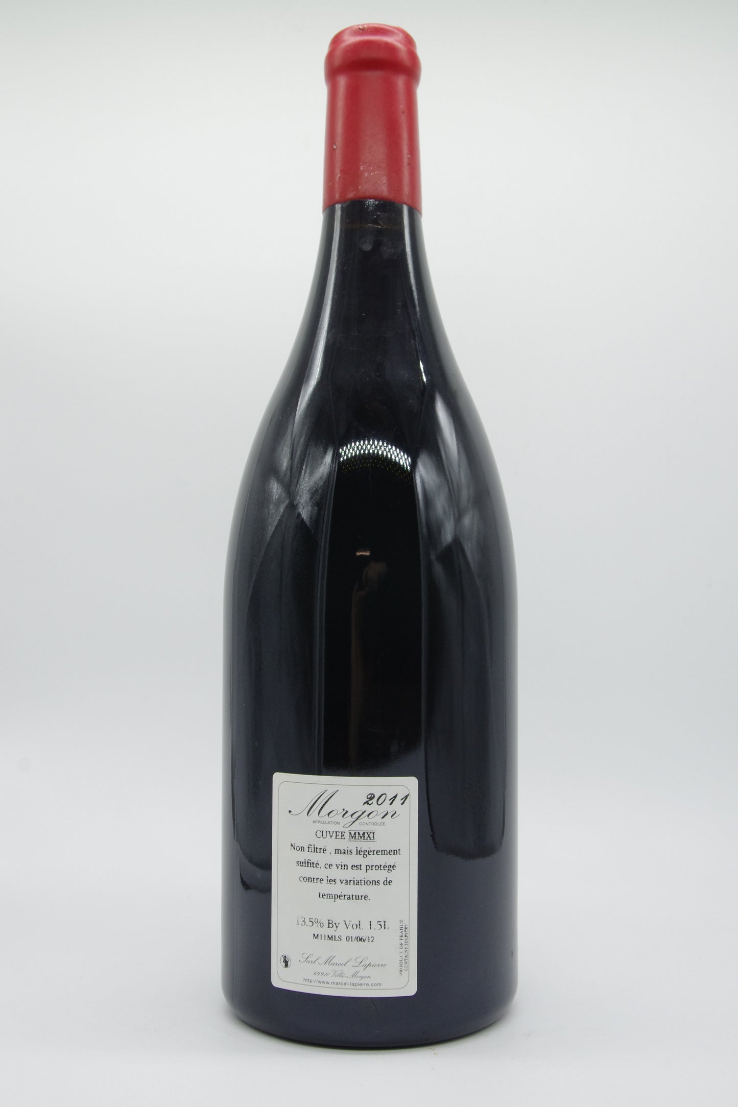 Marcel Lapierre, Morgon "Cuvée MMXI" Marcel Lapierre - 2011 - 1,5L