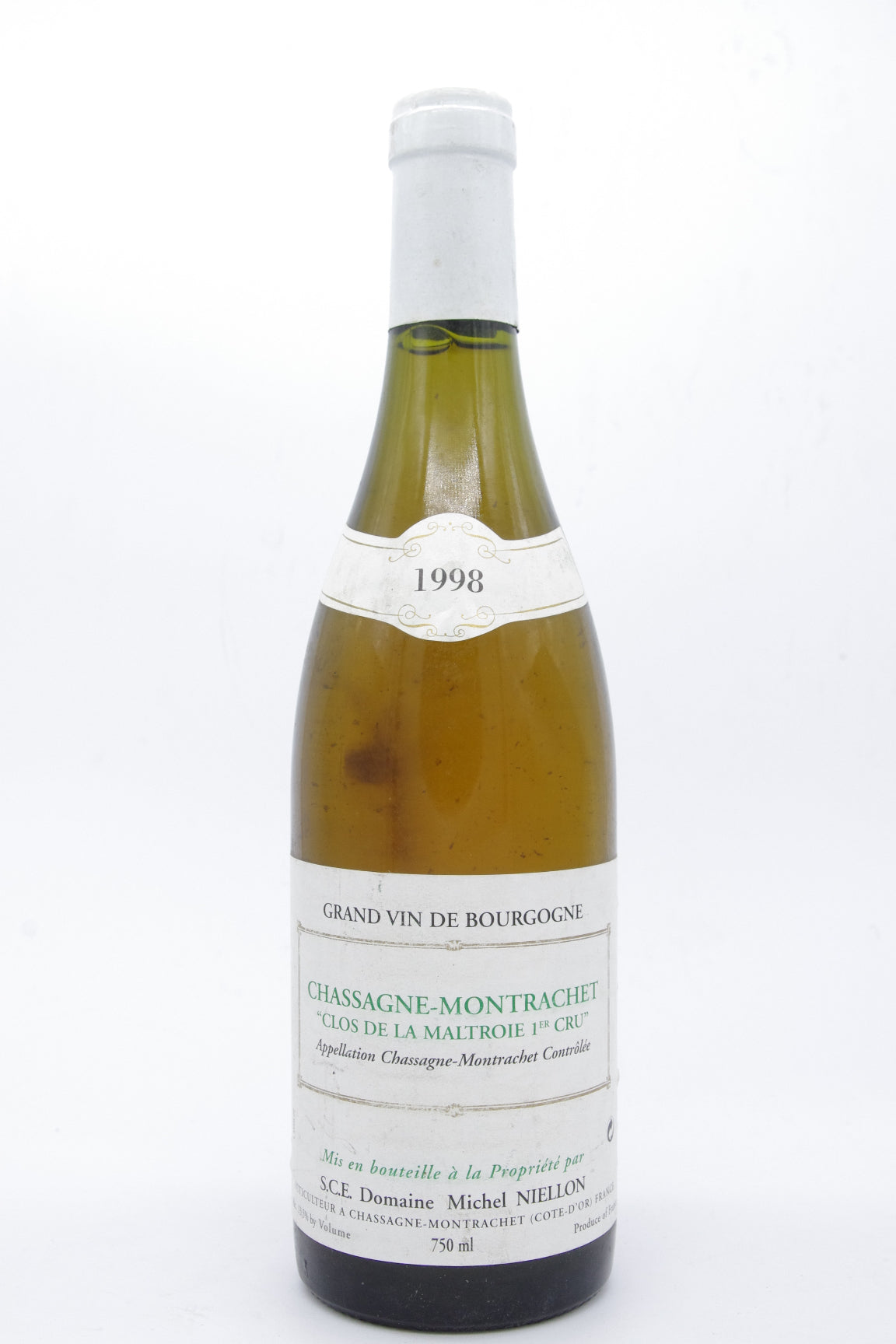 Michel Niellon, Chassagne-Montrachet "Clos de la Maltroie" 1er Cru - 1998 - 0,75L