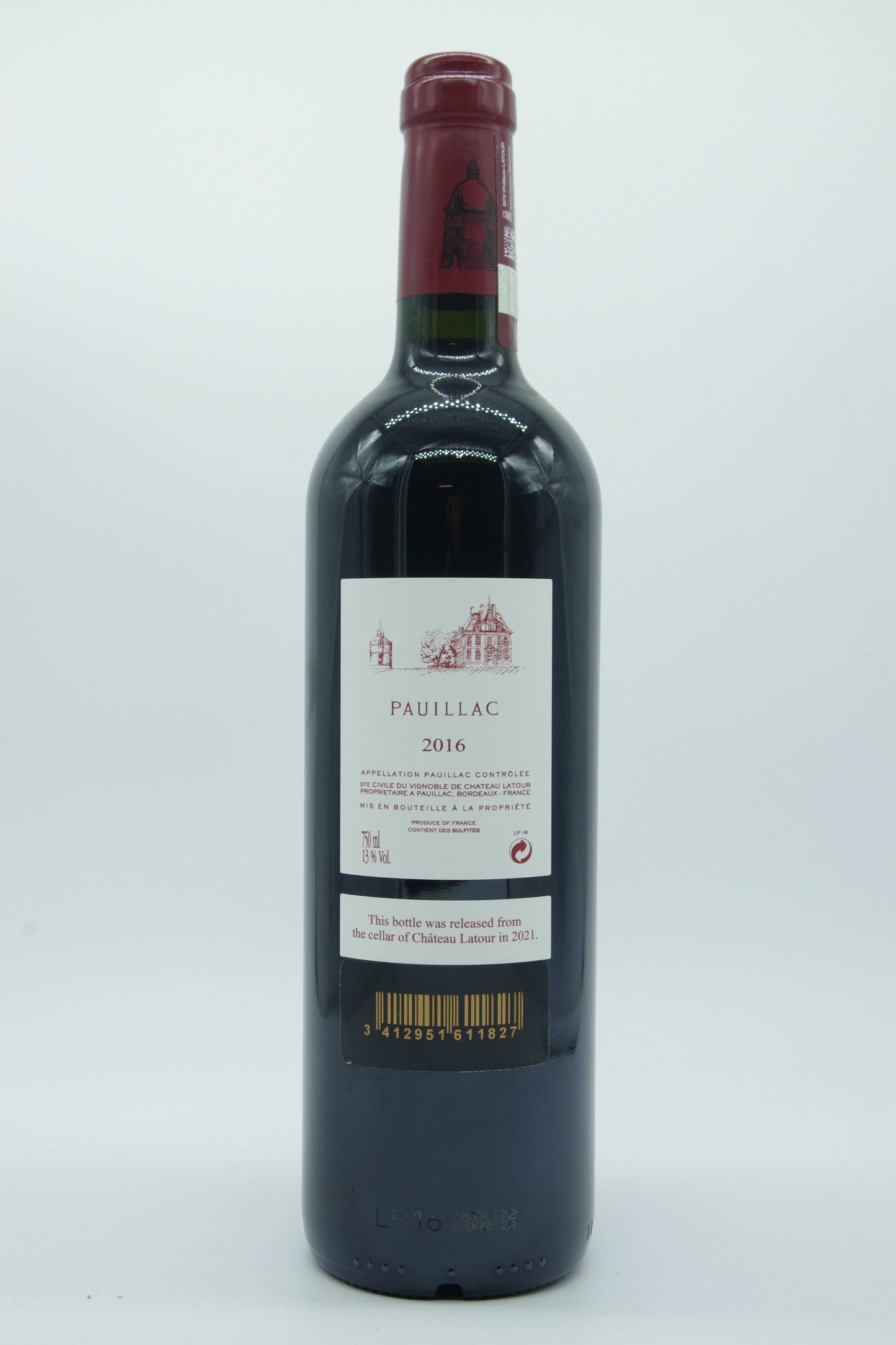 Pauillac de Château Latour, Pauillac - 2016 - 0,75L
