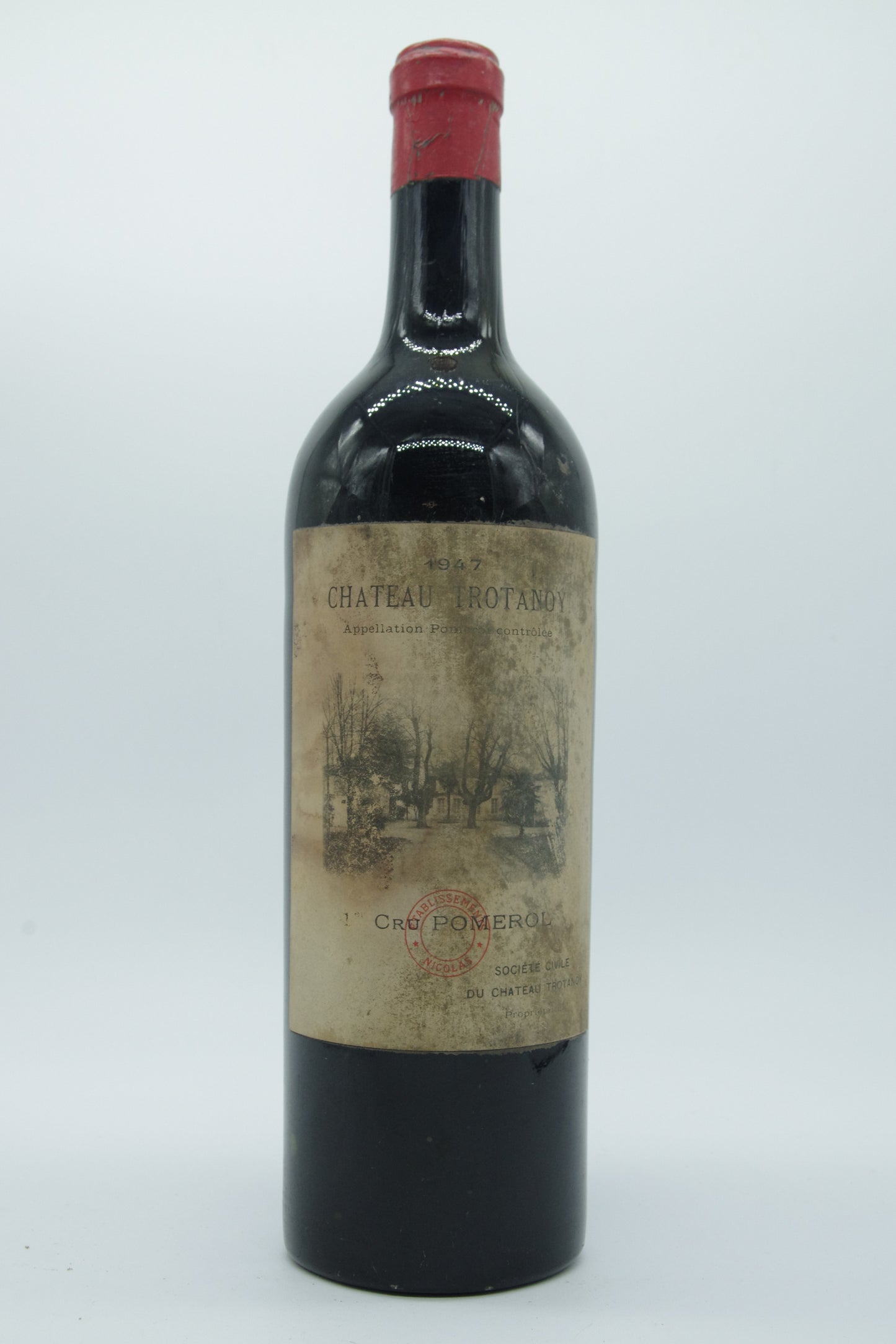 Château Trotanoy, 1er Cru Pomerol - 1947 - 0,75L
