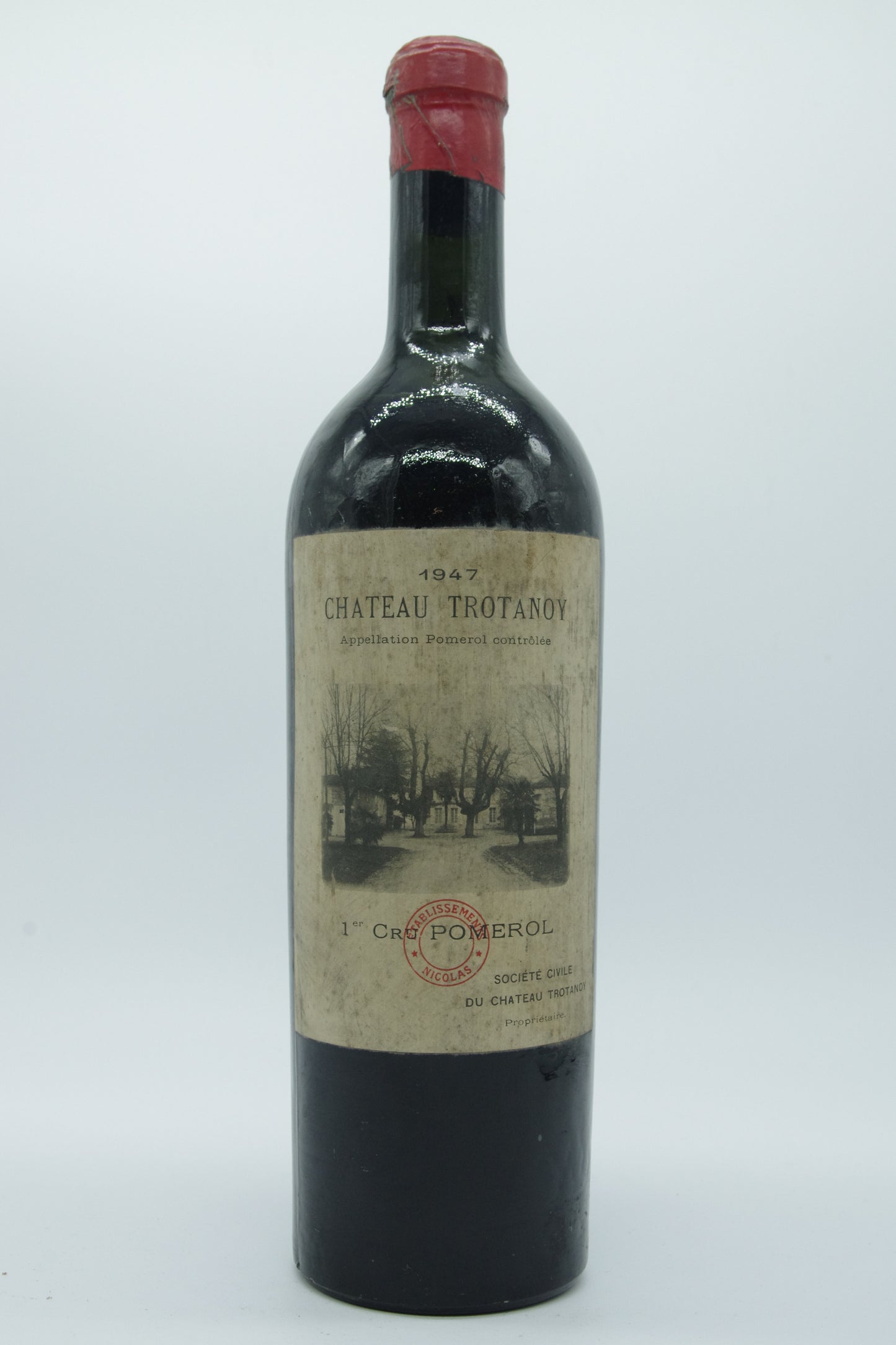 Château Trotanoy, 1er Cru Pomerol - 1947 - 0,75L