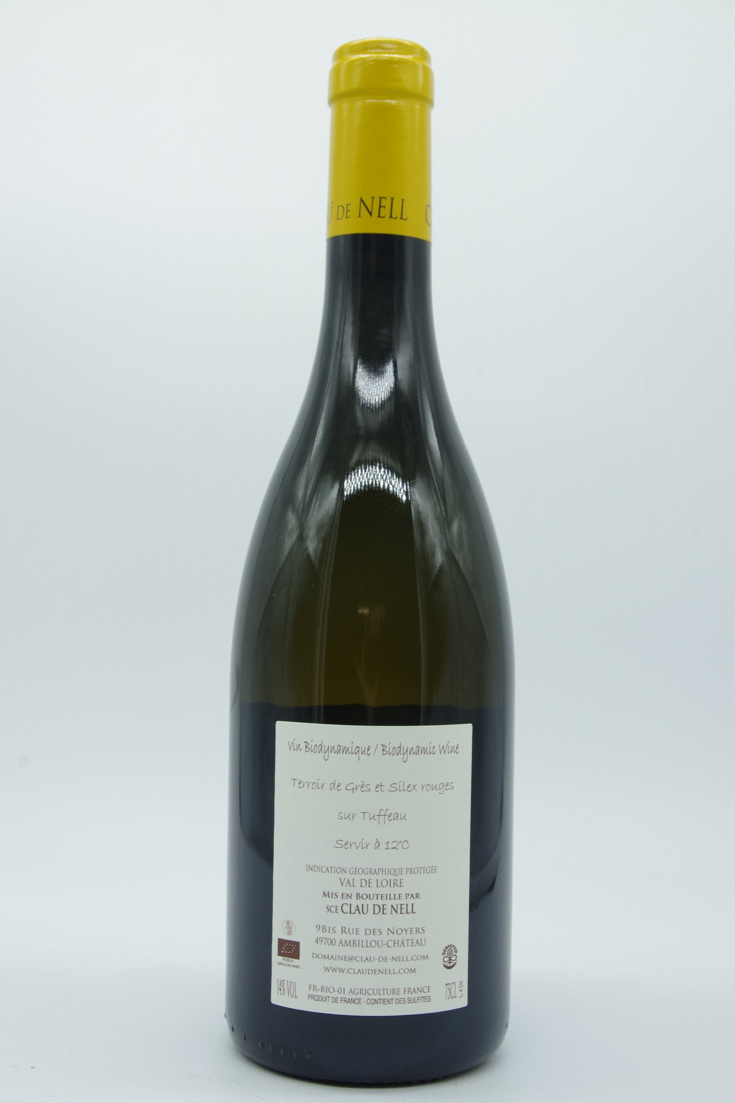 Clau de Nell, Chenin blanc - 2018 - 0,75L