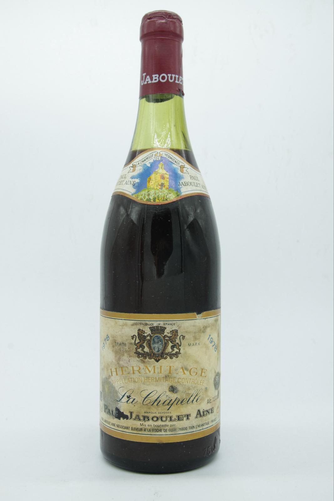 Paul Jaboulet Ainé, Hermitage "La Chapelle" - 1978 - 0,75L