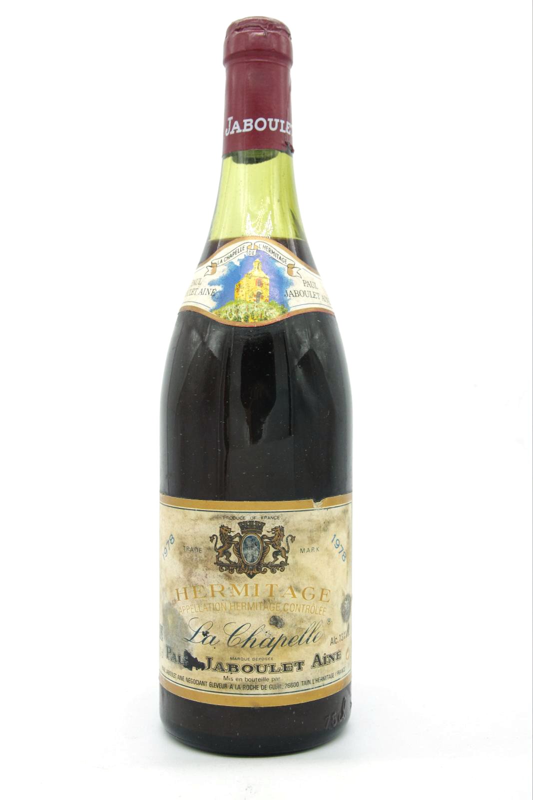 Paul Jaboulet Ainé, Hermitage "La Chapelle" - 1978 - 0,75L