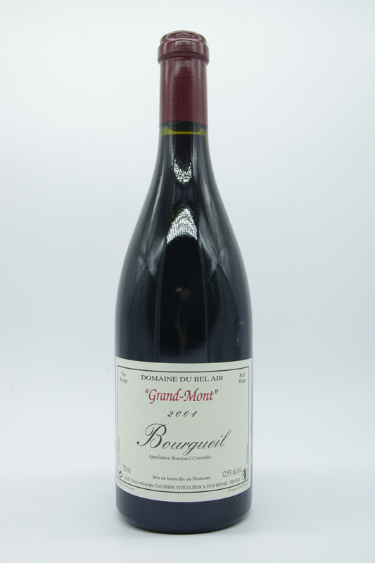 Domaine du Bel Air - Pierre Gauthier, Bourgueil "Grand-Mont" - 2004 - 0,75L