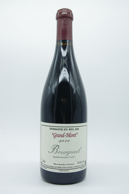 Domaine du Bel Air - Pierre Gauthier, Bourgueil "Grand-Mont" - 2010 - 0,75L