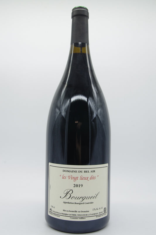 Domaine du Bel Air - Pierre Gauthier, Bourgueil "Les Vingt lieux dits" - 2019 - 1,5L