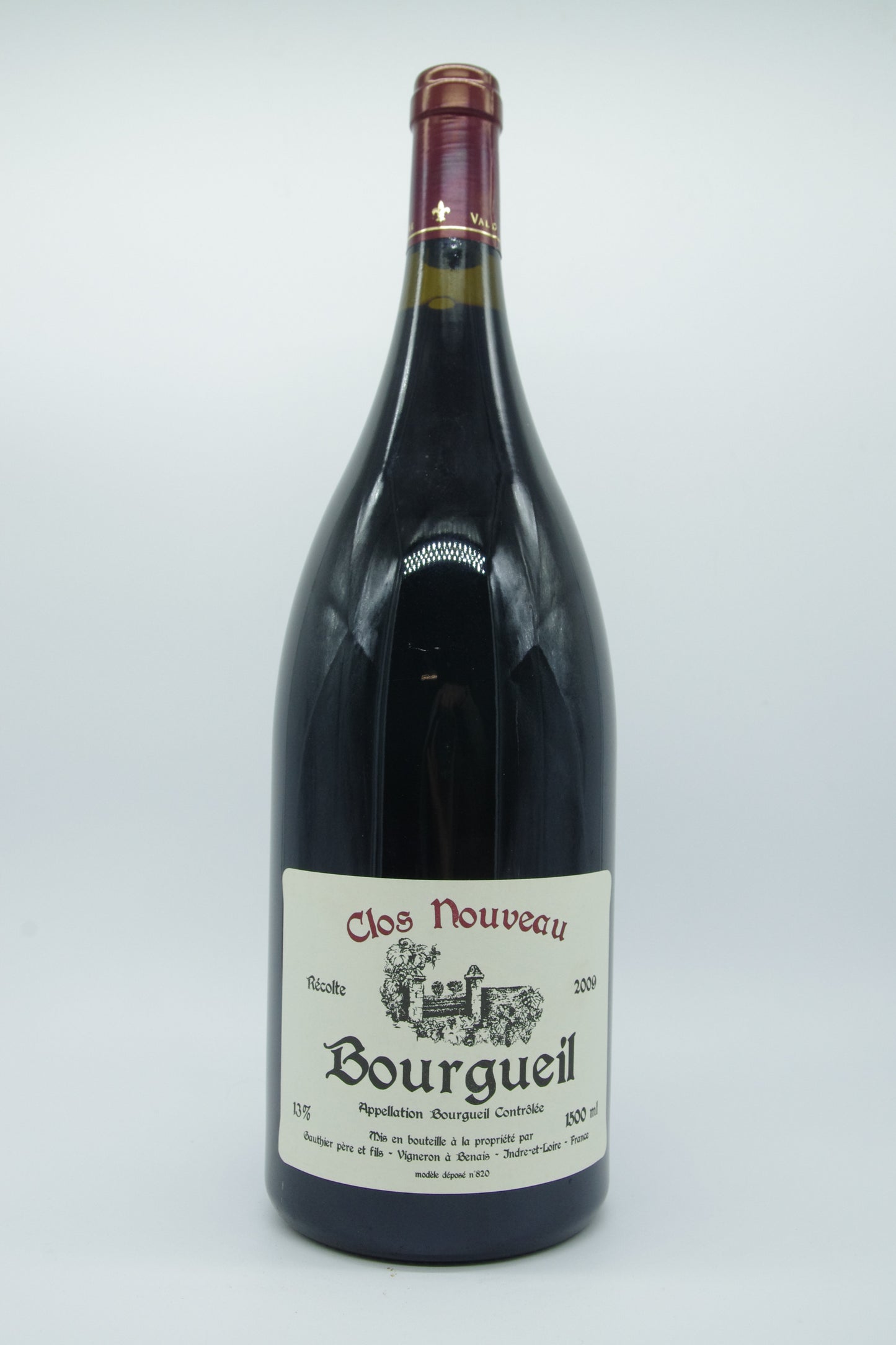 Domaine du Bel Air - Pierre Gauthier, Bourgueil "Clos Nouveau" - 2009 - 1,5L