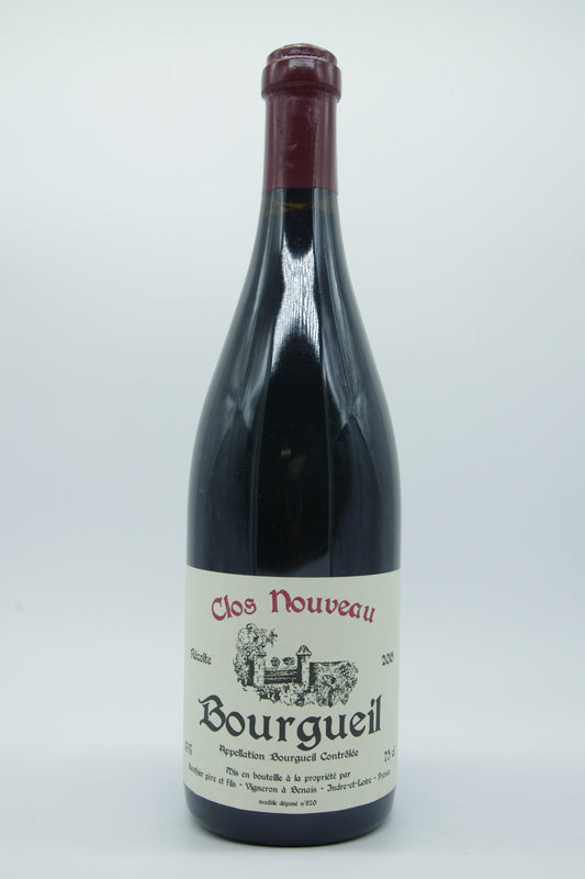 Domaine du Bel Air - Pierre Gauthier, Bourgueil "Clos Nouveau" - 2015 - 0,75L