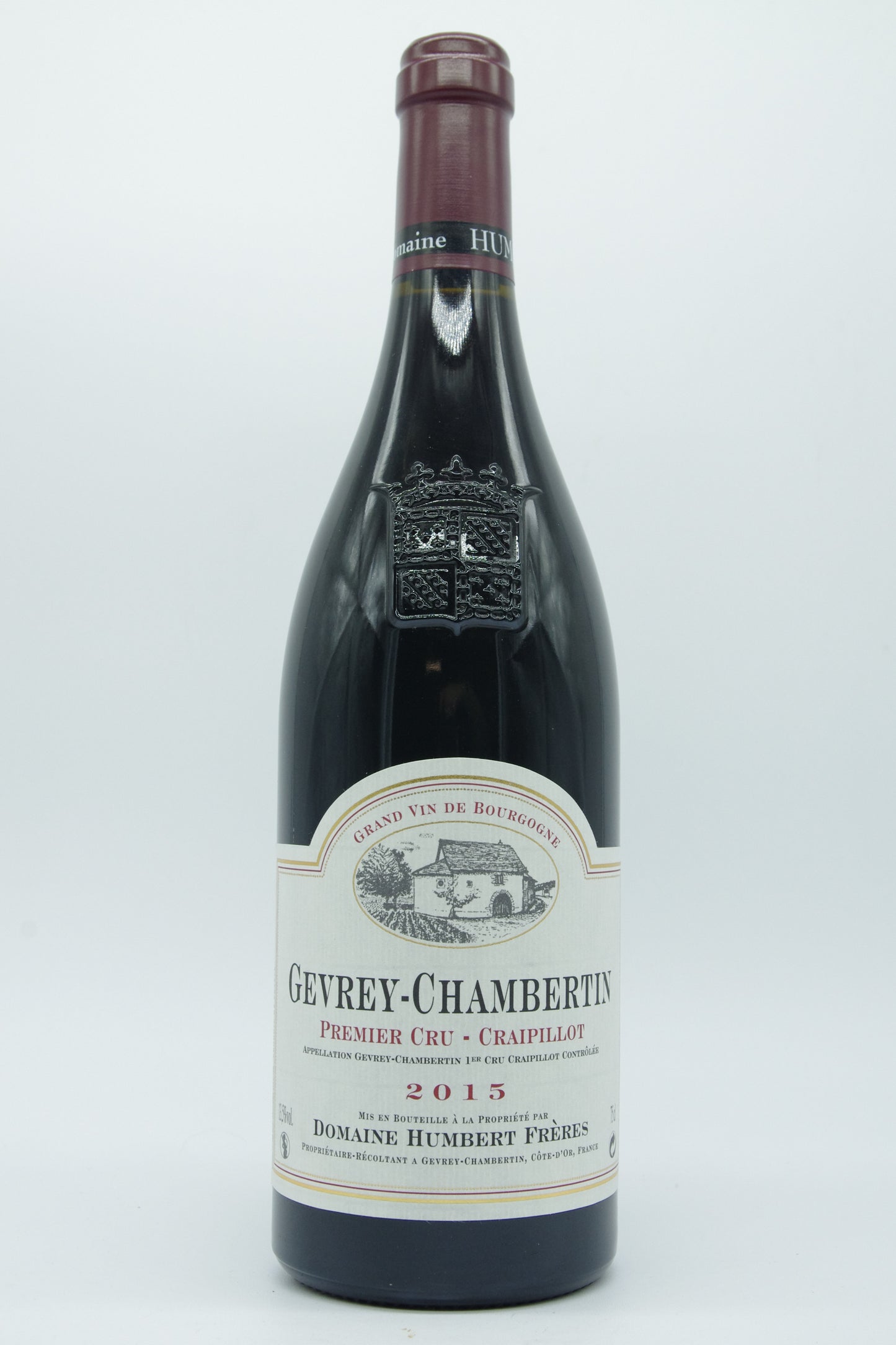 Domaine Humbert Frères, Gevrey-Chambertin 1er Cru "Craipillot" - 2015 - 0,75L