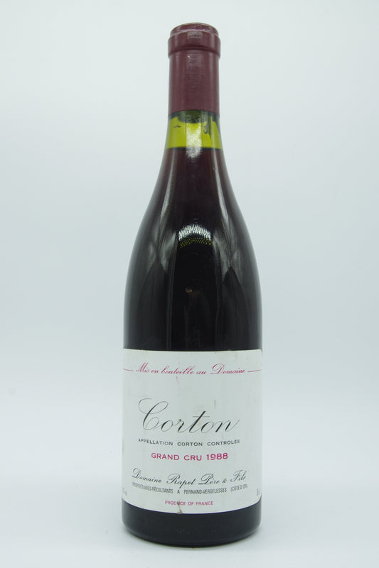 Domaine Rapet Père & Fils, Corton Grand Cru - 1988 - 0,75L