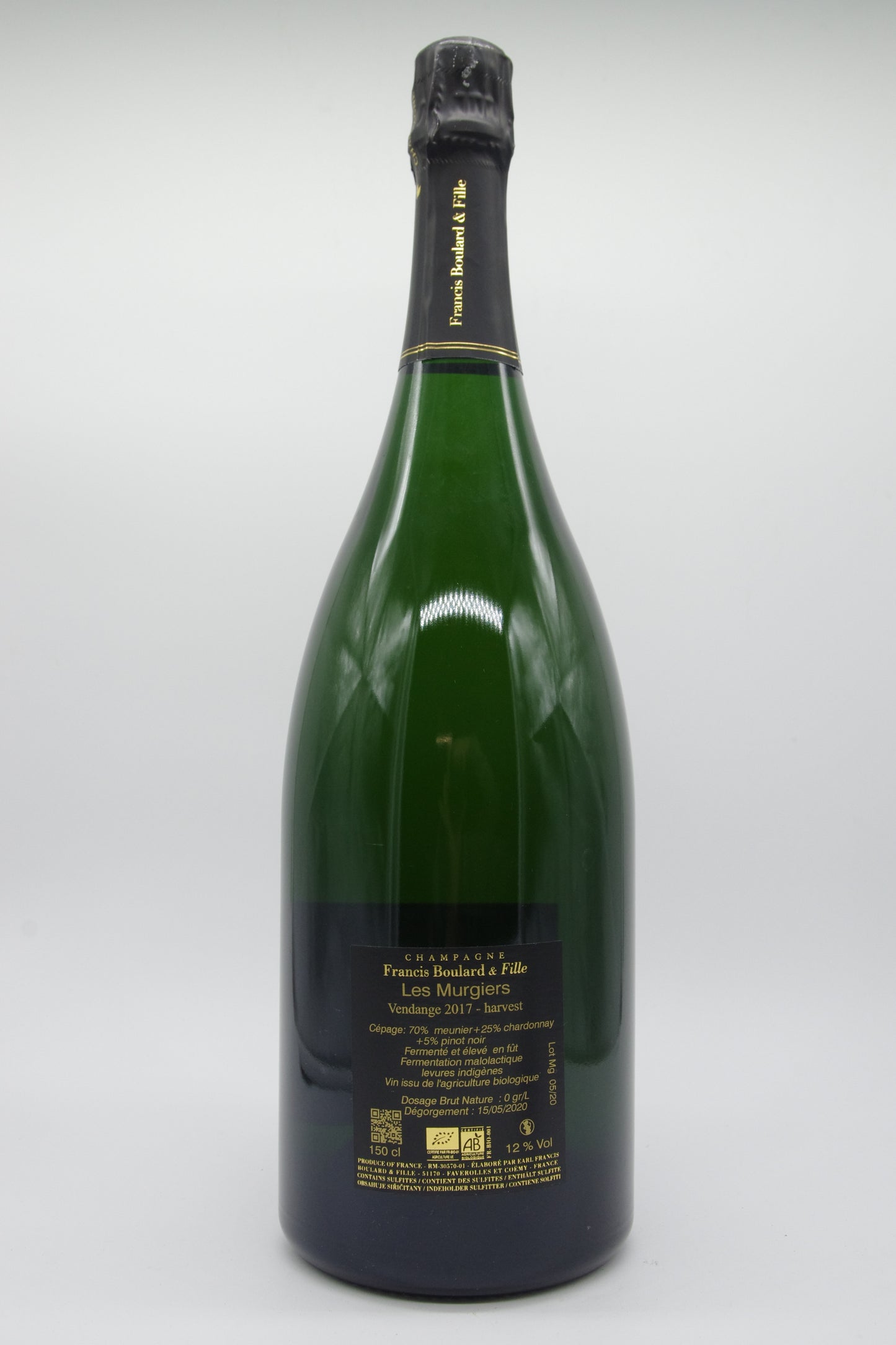 Francis Boulard & fille, Les Murgiers - 2017 - 1,5L