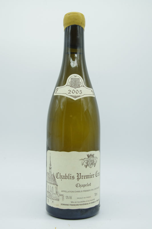 François Raveneau, Chablis 1er cru "Chapelot" - 2005 - 0,75L