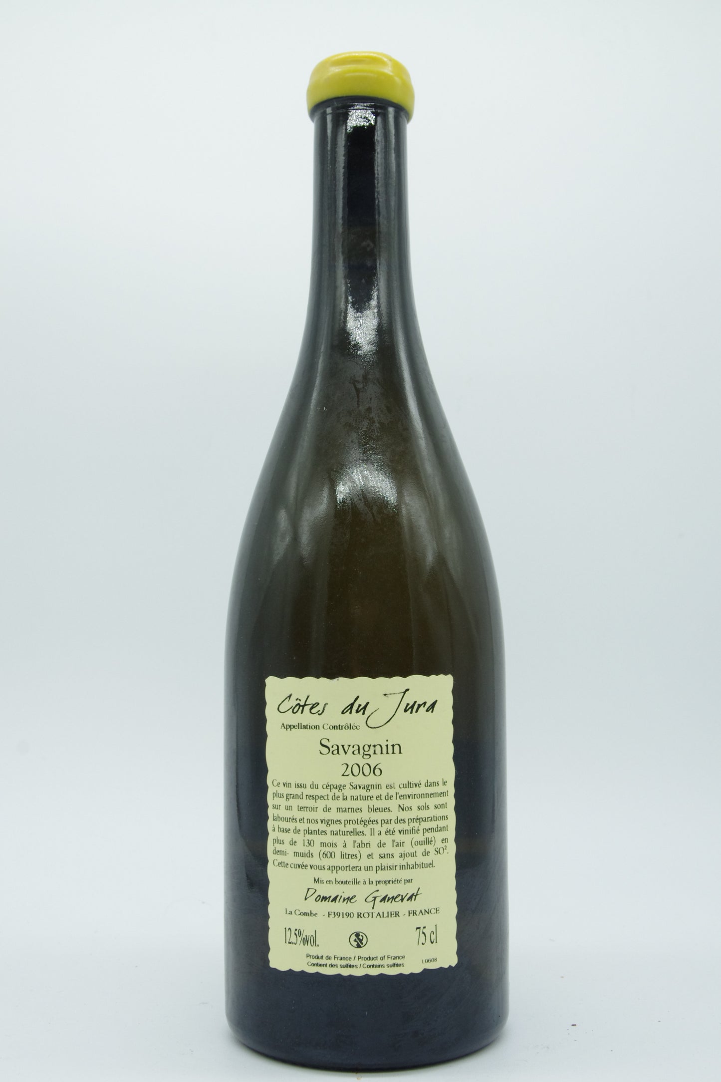 Jean-François Ganevat, Côtes du Jura  "Les Vignes de mon Père" - 2006 - 0,75L