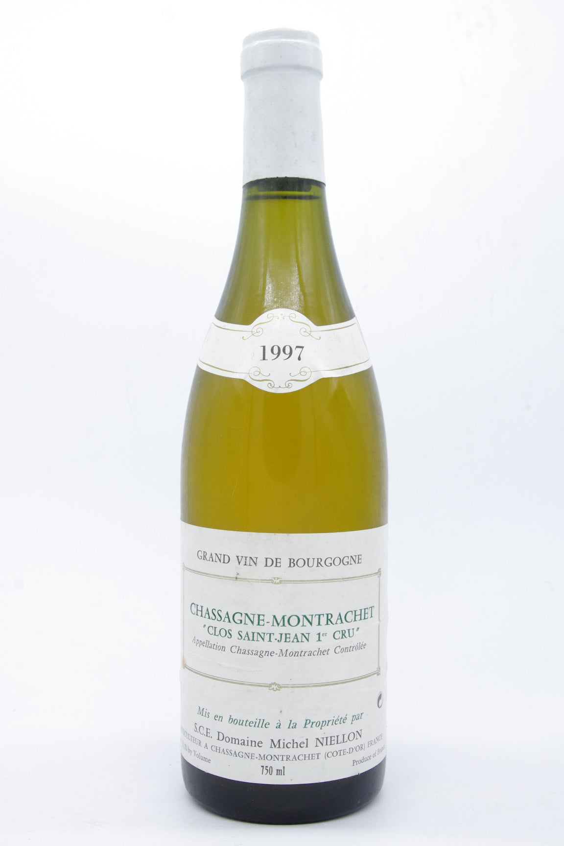 Michel Niellon, Chassagne-Montrachet  "Clos Saint-Jean" 1er Cru - 1997 - 0,75L