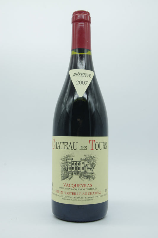 Rayas Château des Tours , Vacqueyras - 2007 - 0,75L